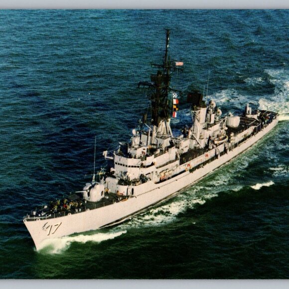 Postcard  Unposted  Warships [Destroyers] Lot of 8 Historic Collection #1166 - Picture 9 of 16